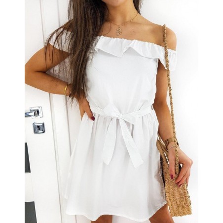 Dámske biele šaty ESPANIA EY1270