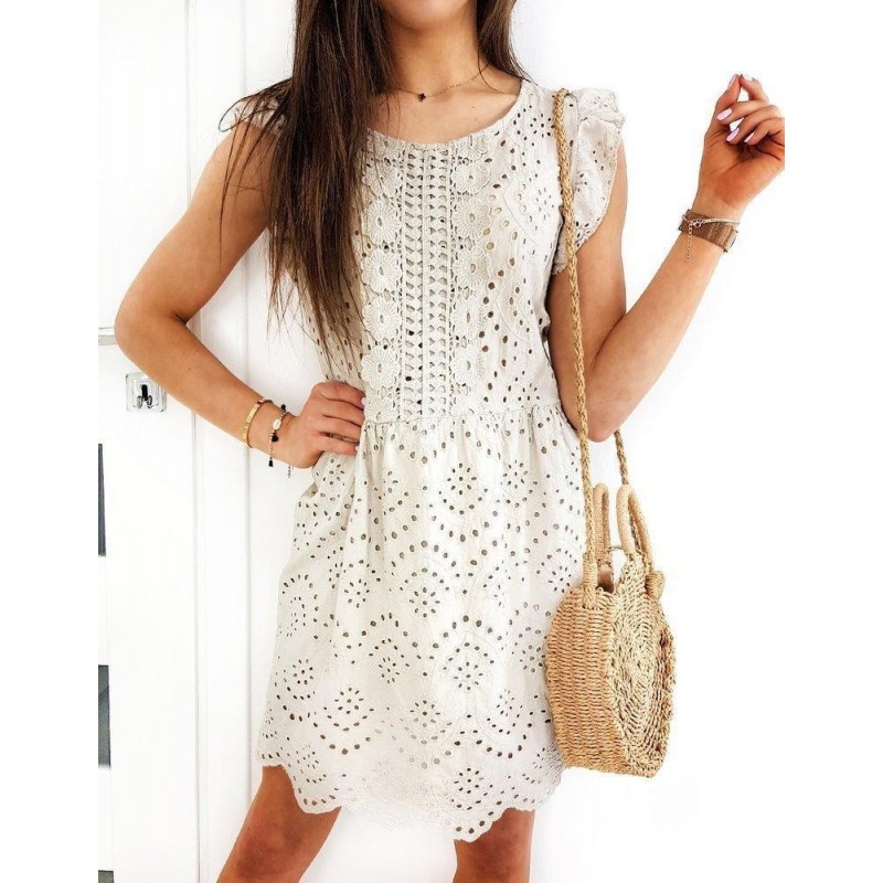 Dámske šaty FLORENCE EY1291 - béžové