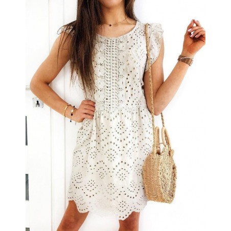 Dámske šaty FLORENCE EY1291 - béžové