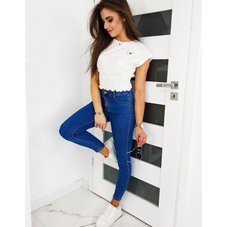 Dámske tričko BREAKER RY1442 - ecru