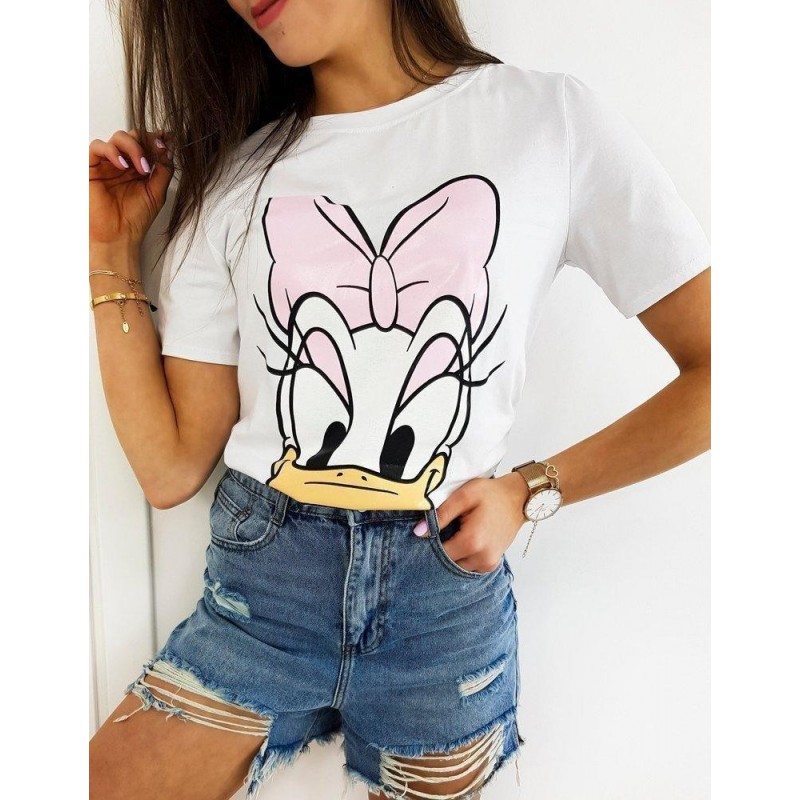 Biele tričko pre dámy DAISY DO RY1487