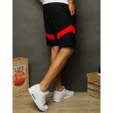 Čierne teplákové pánske kraťasy SX1232