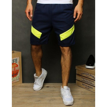 Tmavomodré teplákové pánske kraťasySX1233