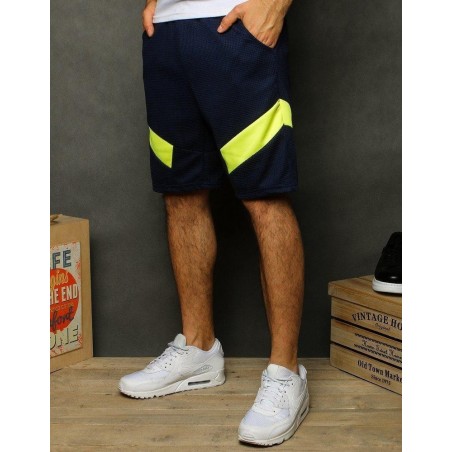 Tmavomodré teplákové pánske kraťasySX1233