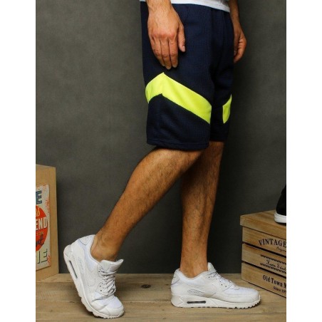 Tmavomodré teplákové pánske kraťasySX1233