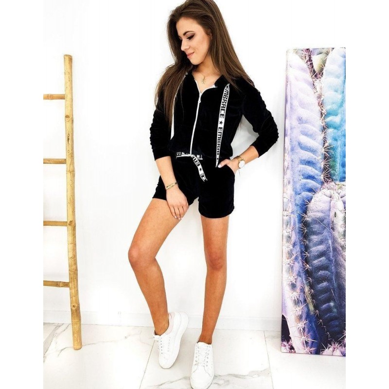 Dámska tepláková súprava EMBRACE AY0317 - čierna