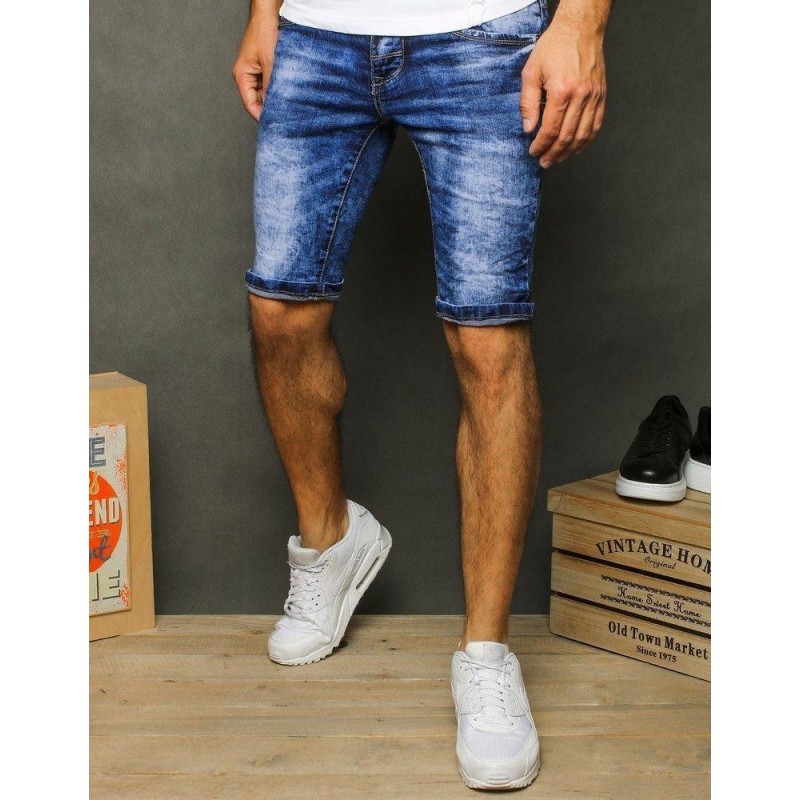 Rifľové kraťasy pre mužov SX1255 - modré