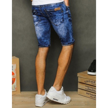 Rifľové kraťasy pre mužov SX1255 - modré