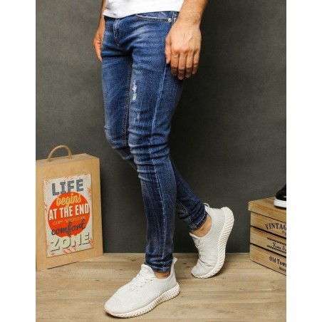 Modré pánske rifle UX2612