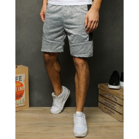 Pánske sivé teplákové kraťasy SX1138