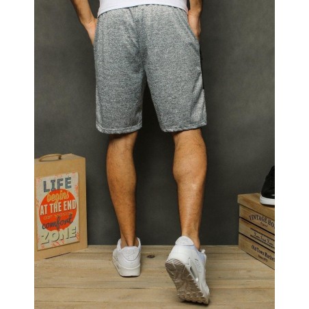 Pánske sivé teplákové kraťasy SX1138