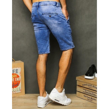 Pánske rifľové kraťasy SX1186 - modré