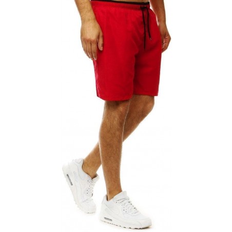 Pánske červené kúpacie šortky SX2064