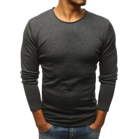 Pánsky sveter (wx1085) - antracitový