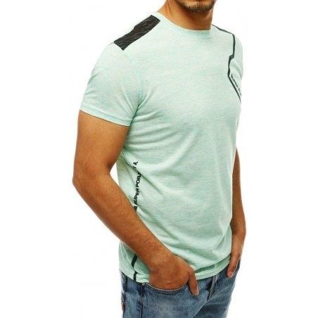 Zelené tričko s potlačou pre pánov RX4287