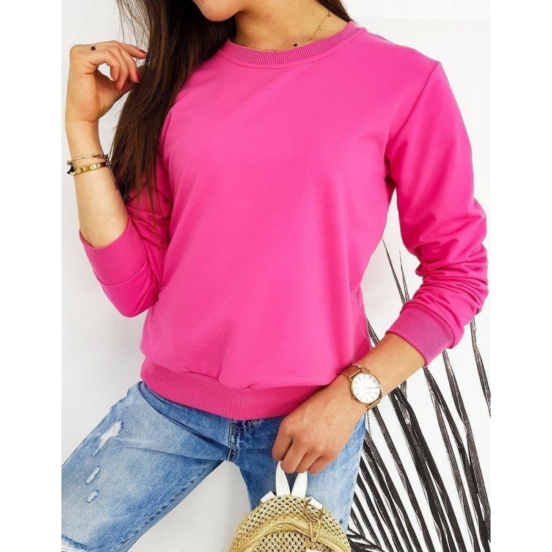 Fuchsiová dámska mikina CARDIO BY0435