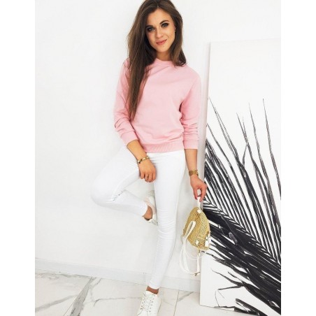 Svetloružová dámska mikina CARDIO BY0441