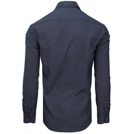 Pánska čierna košeľa PREMIUM DX1804, veľ. L