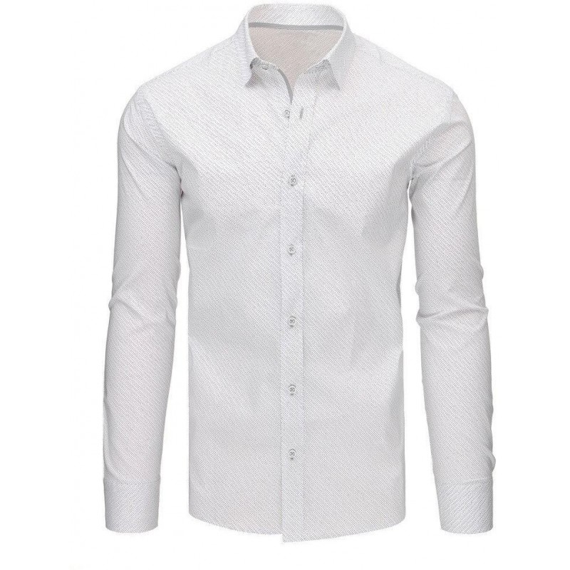 Štýlová pánska košeľa (dx1498) - biela