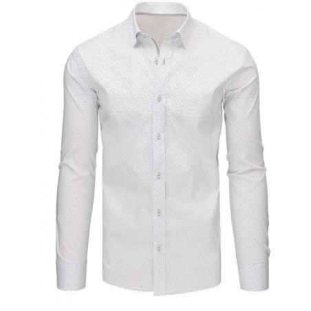 Štýlová pánska košeľa (dx1498) - biela