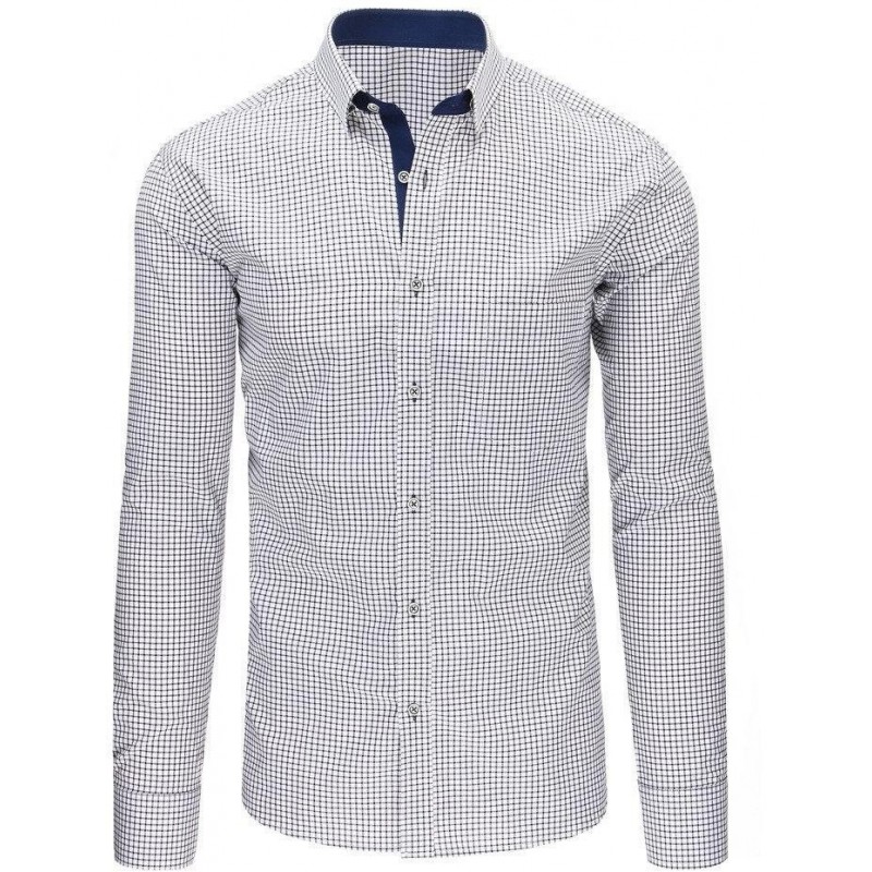 Čierno-biela károvaná košeľa (dx1499)
