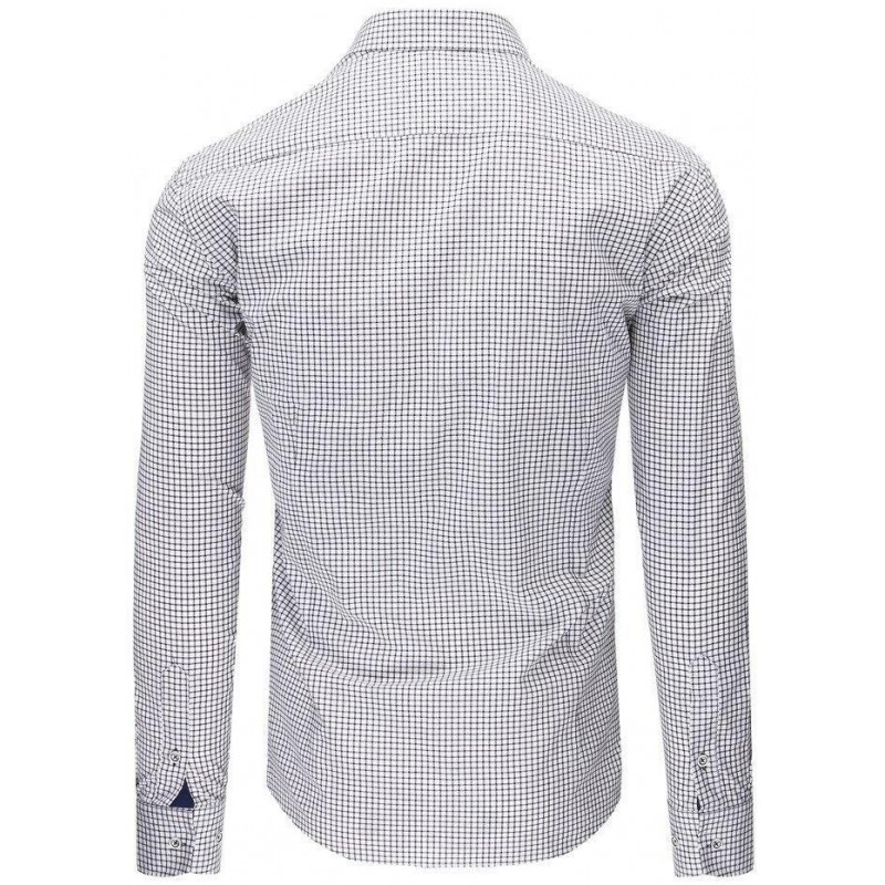Čierno-biela károvaná košeľa (dx1499)