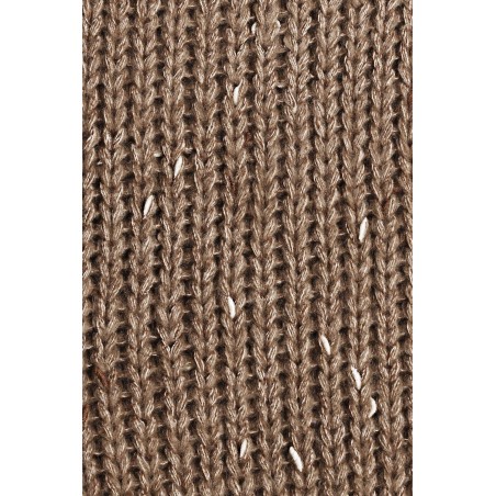 Dámsky sveter s rolákom 60001 - mocca