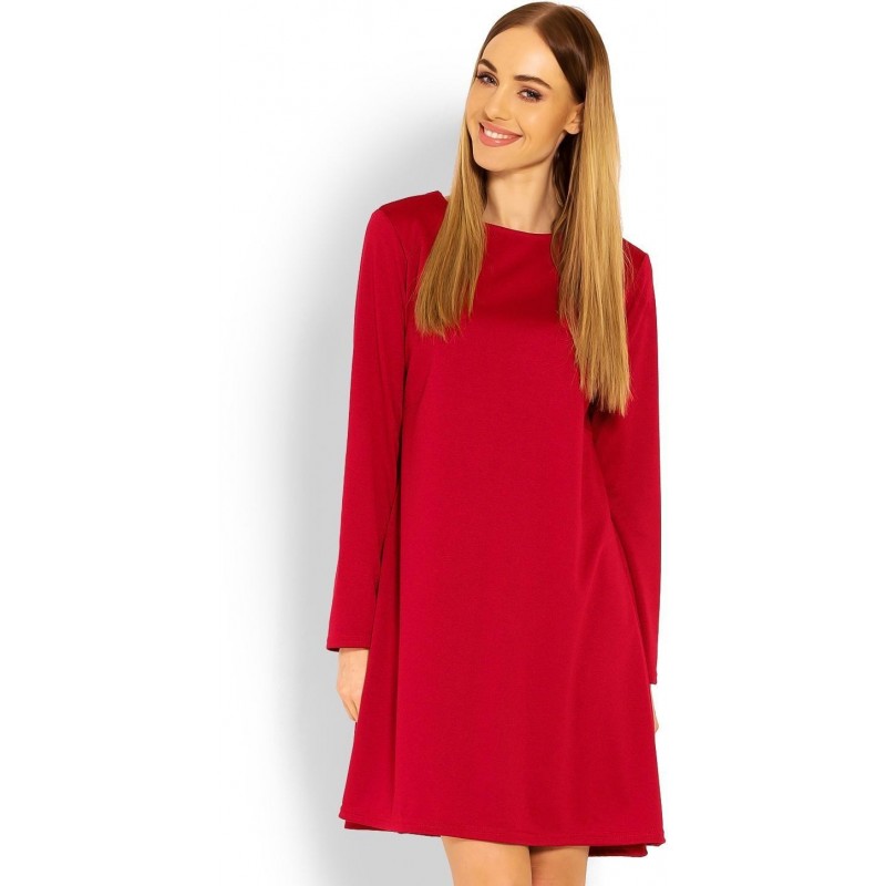 Dámske šaty 1359 - červené