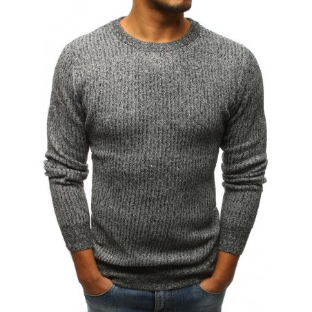 Pánsky sveter sivý (wx1104)