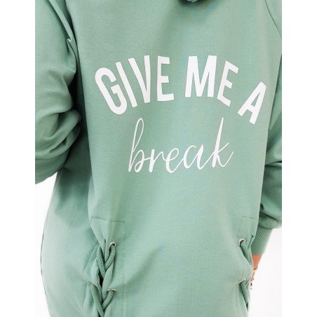 Dámske mätové šaty BREAK ME BY0548