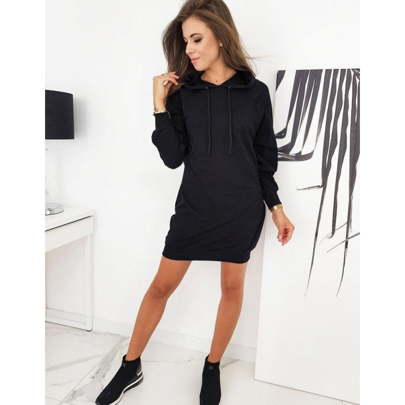 Dámske čierne šaty BREAK ME BY0550