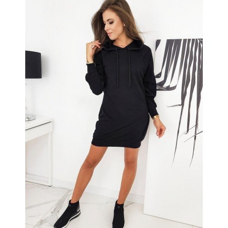 Dámske čierne šaty BREAK ME BY0550