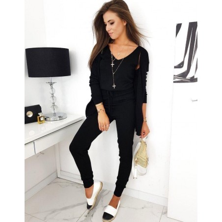 Čierny dámsky komplet 3v1 MILLO AY0349