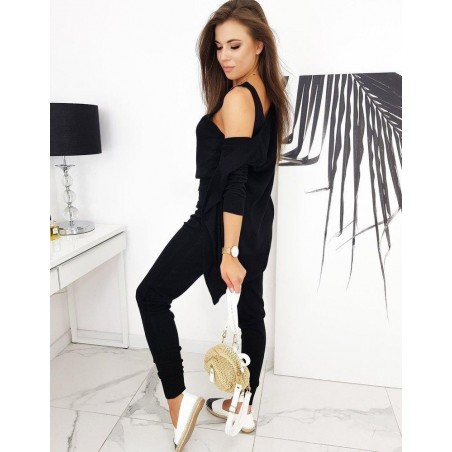 Čierny dámsky komplet 3v1 MILLO AY0349