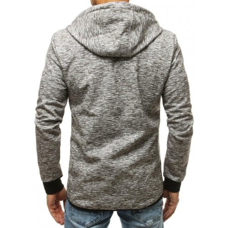 Svetlosivá pánska softshellová bunda s kapucňou TX3312