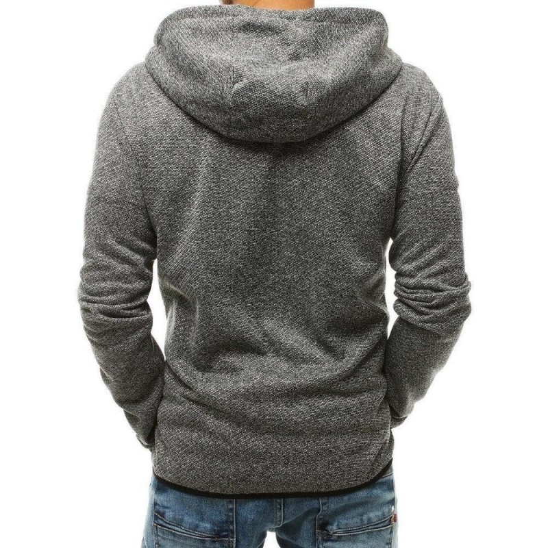 Pánska prechodná bunda s kapucňou TX3334 - sivá