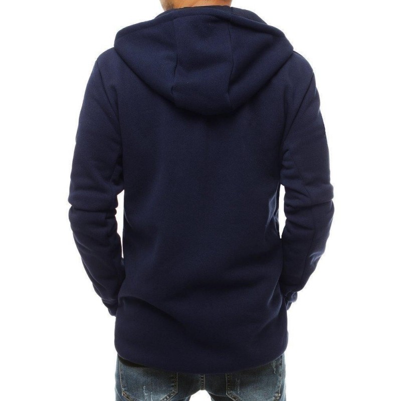 Prešívaná tmavomodrá pánska bunda TX3351