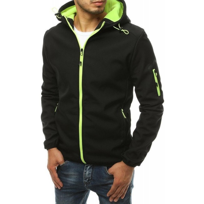 Pánska prechodná softshellová bunda TX3355 - čierna