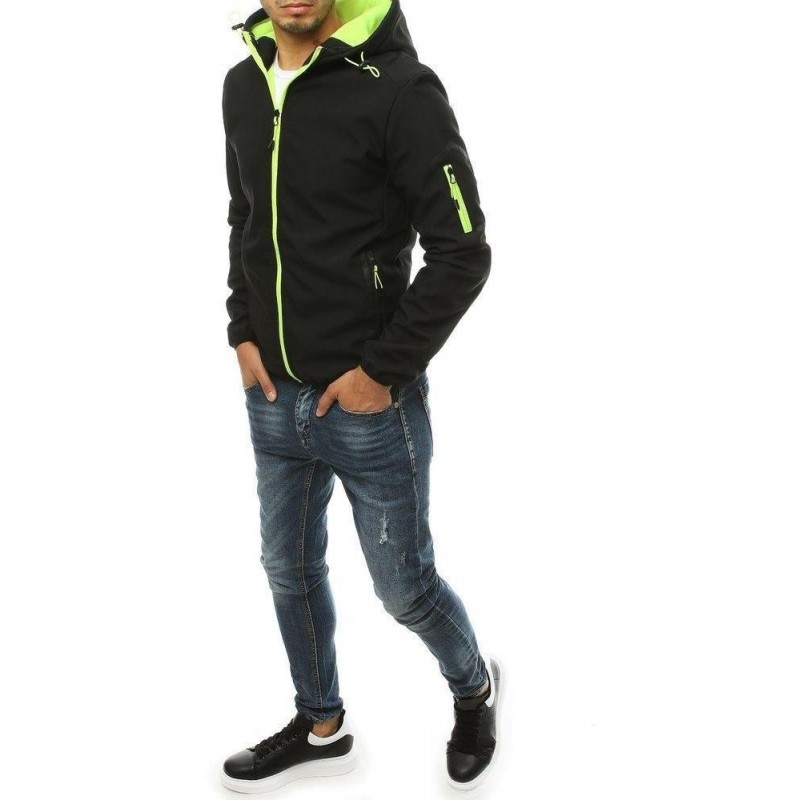 Pánska prechodná softshellová bunda TX3355 - čierna