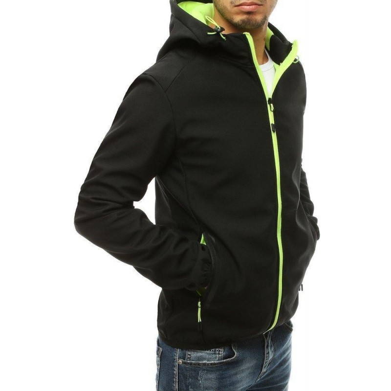 Pánska prechodná softshellová bunda TX3355 - čierna