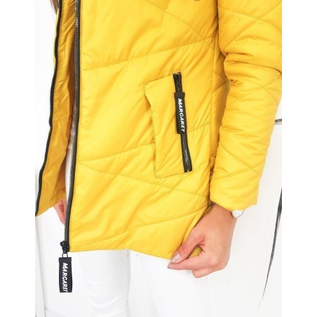 Dámska prechodná bunda MARGARET TY1279 - žltá