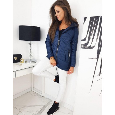 Dámska prechodná bunda MARGARET TY1281 - tmavomodrá
