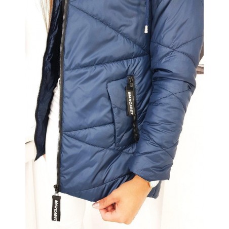 Dámska prechodná bunda MARGARET TY1281 - tmavomodrá