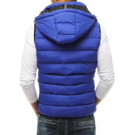 Modrá pánska prešívaná vesta TX3370