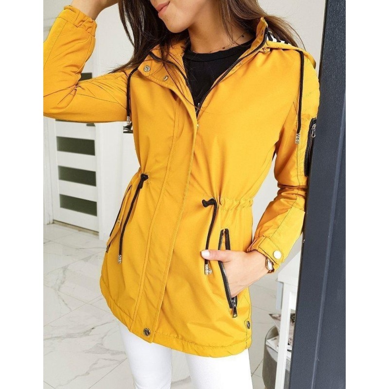 Dámska žltá parka STENDI TY1331