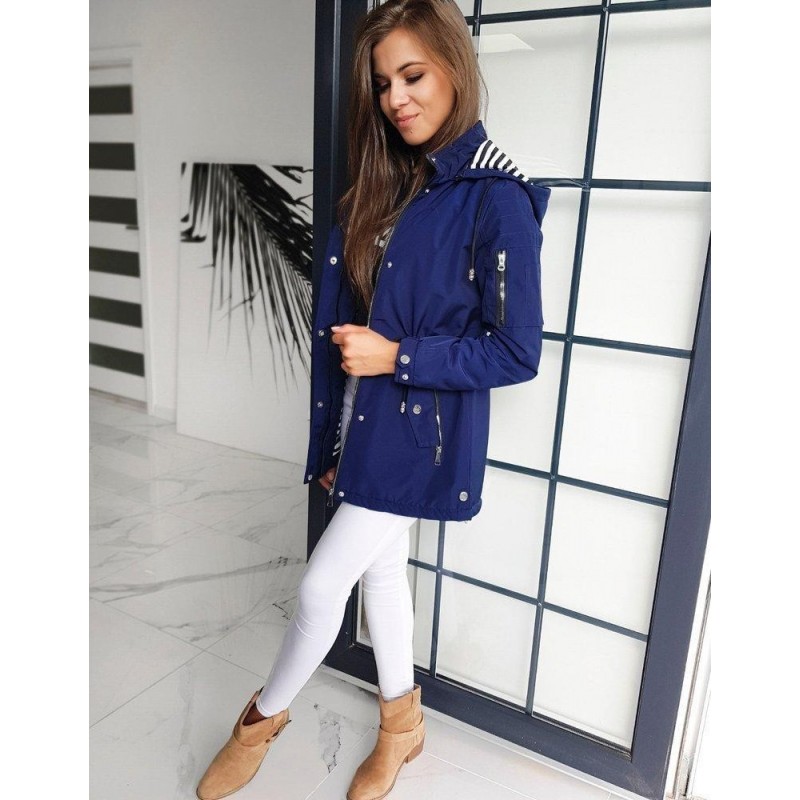 Dámska tmavomodrá parka STENDI TY1333