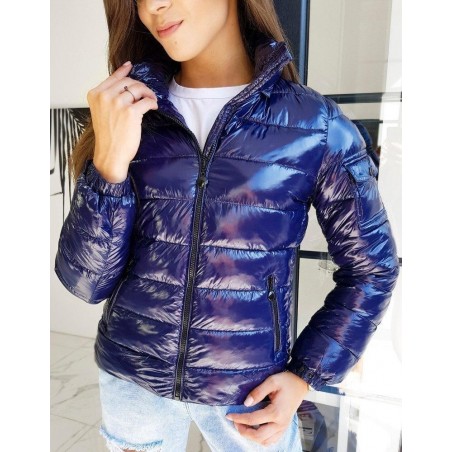 Dámska tmavomodrá prechodná bunda CLASICO MEX TY1335