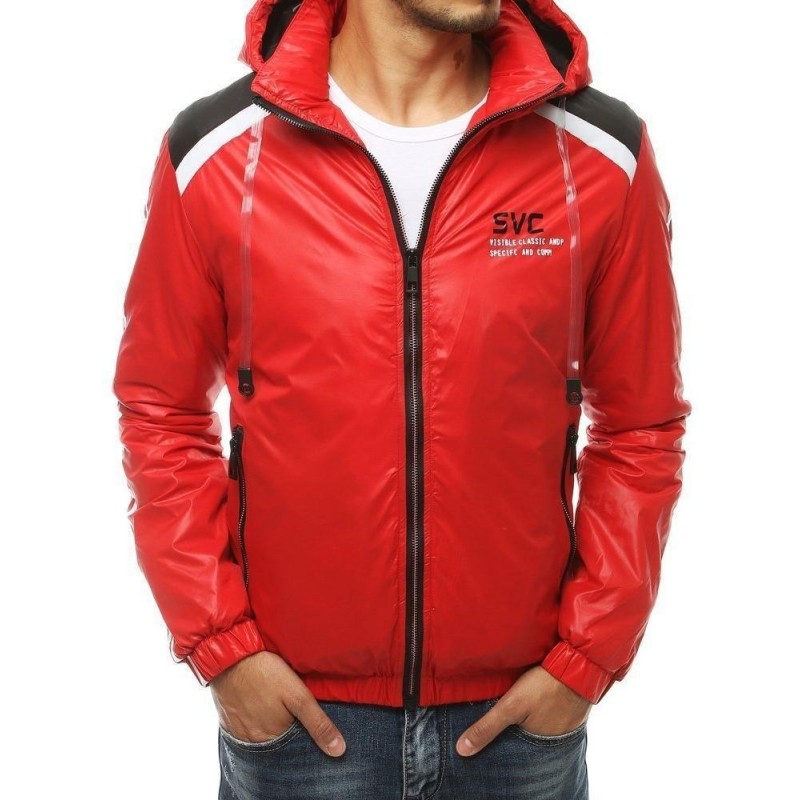 Červená prechodná pánska bunda TX3446