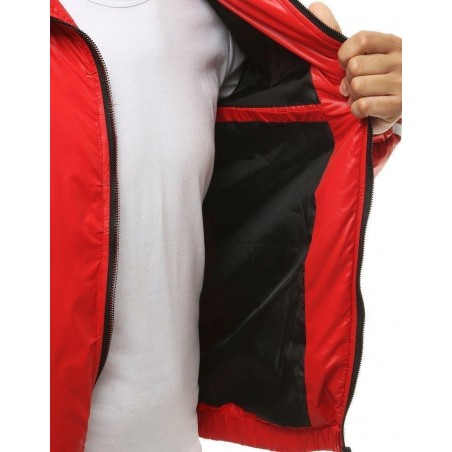 Červená prechodná pánska bunda TX3446