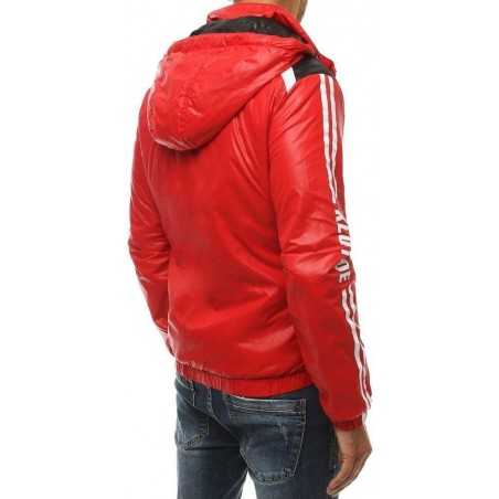 Červená prechodná pánska bunda TX3446